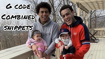 Lil skies X Kamrin houser - G code combined snippets