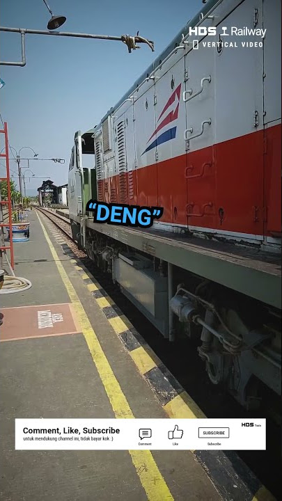 Suara Lokomotif Kereta Api Favorit Railfans #shorts