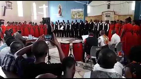 St Cecilia 2 Mass Madre Teresa Zimmerman  with Mpe...