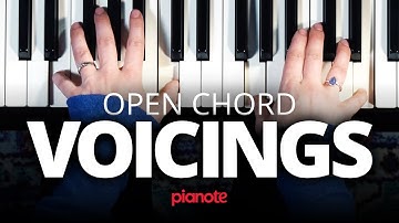 Make Simple Piano Chords Sound Beautiful (Open Chord Voicings)