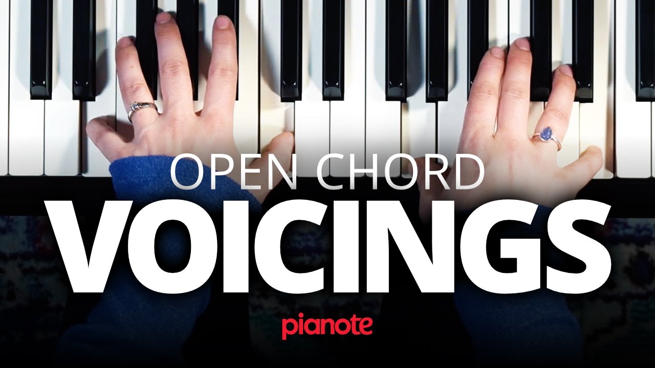 Open Piano Chords Chart