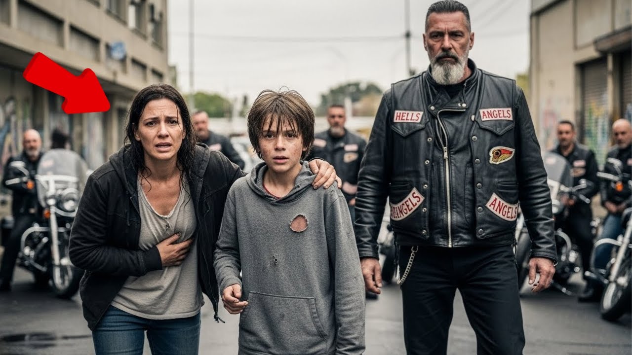 Homeless Boy Helped a Biker’s Wife During an Emergency — What the Hells Angels Did Next…