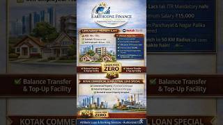 Kotak Mahindra Bank property loan login fees zero home loan