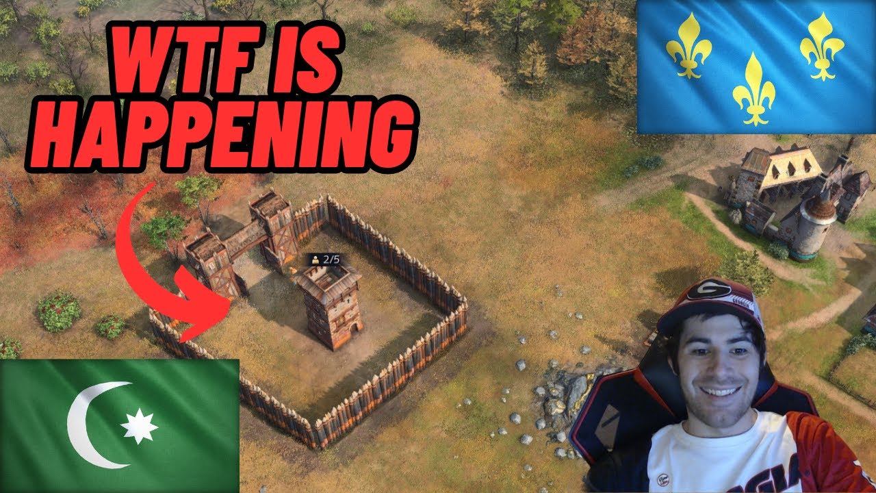 Ottoman Tower Rush (French S5 AOE4 Ranked) YouTube