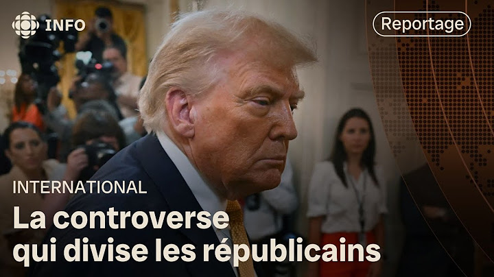 Donald Trump qualifie l'affaire Epstein de « canular »
