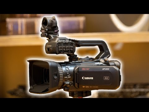 🎥 CANON XF400 4K Camcorder - Unboxing