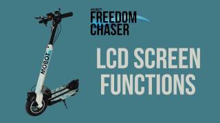 MOBOT Freedom Chaser Electric Scooter - Tutorial Video - Functions