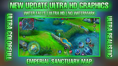 ULTRA HD GRAPHICS EMPERIAL SANCTUARY MAP | WITH WATER FALLS | MATHILDA PATCH