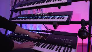 Flowing Through Silence | Ambient Session (ASM Hydrasynth Deluxe &amp; Arturia Pigments)