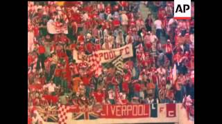 EUROPEAN CUP FINAL - LIVERPOOL V BORUSSIA MUNCHENGLADBACH - SOUND - COLOUR