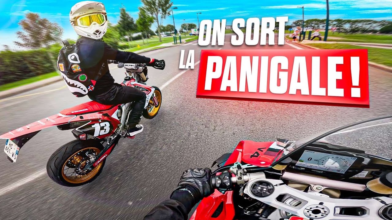 PREMIÈRE SORTIE EN DUCATI PANIGALE V4 !😱😍 {Daily Observation #61} - JC PROD