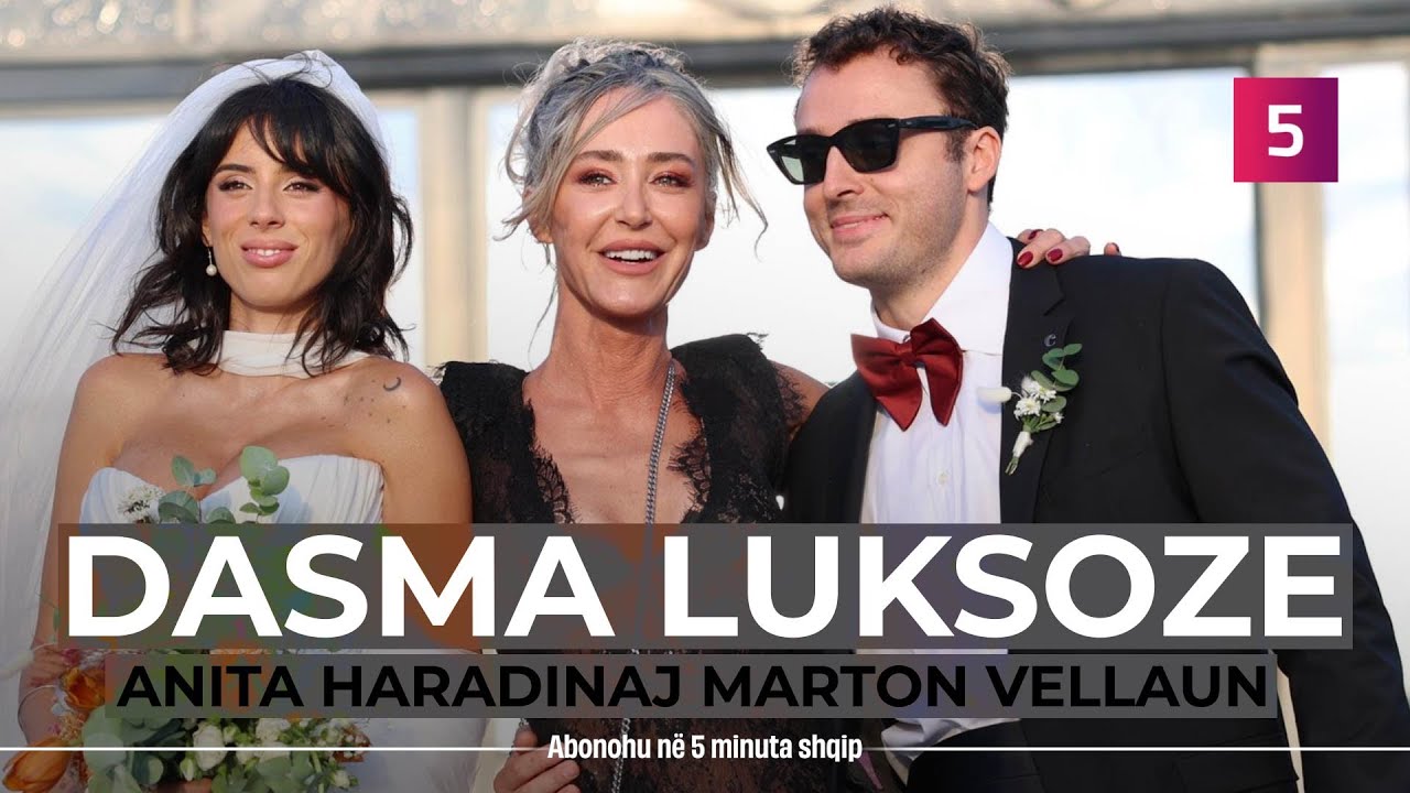 🔴 Martohet vëllai i Anita Haradinaj, pamje nga dasma luksoze e Leartit dhe Sabinës