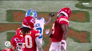 Brian Branch suspended one game following fight after Detroit Lions-Kansas City Chiefs game screenshot 5