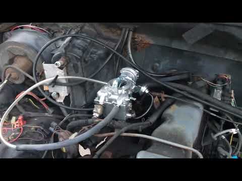 1986 4.9 F150 Carburetor replacement - YouTube