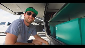 NASCAR Driver Chase Briscoe Installs Generator in Motorhome
