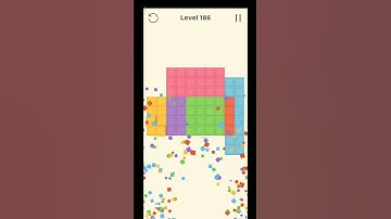 Folding Blocks Level 186 Walkthrough