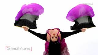 Orientální tanec – fan veils – Centrum Tance