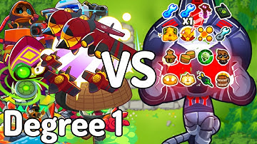 All 6 Degree 1 Paragons VS. God Boosted VTSG