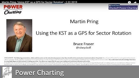 Martin Pring, ‘Using KST as a GPS for Sector Rotation’  - 02.22.19