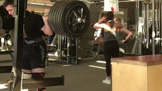 300KGx3 Squat @95KG 20 Years Old
