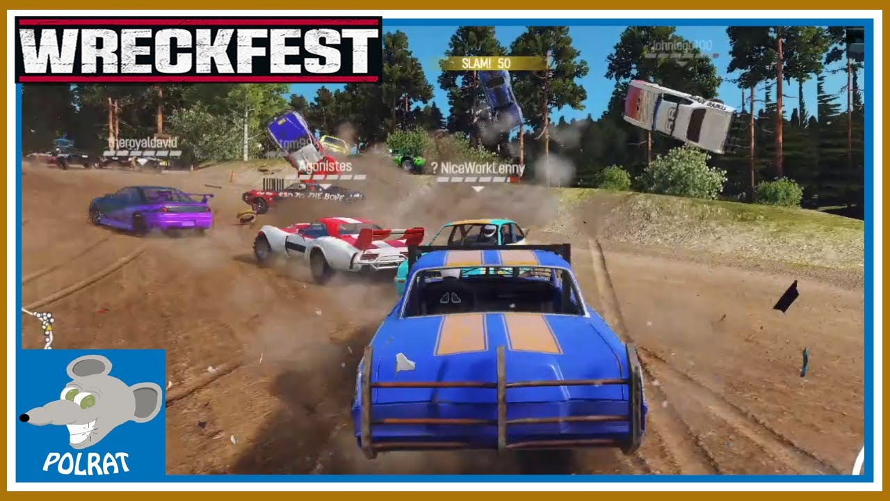 More Racing and Wrecking Fun with the Gang | Wreckfest Multiplayer ...