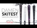 SKITEST Damen-Ski 2022/23 | Rossignol Nova 10 TI, Völkl Flair SC, Atomic Cloud Q12, Nordica Belle SL