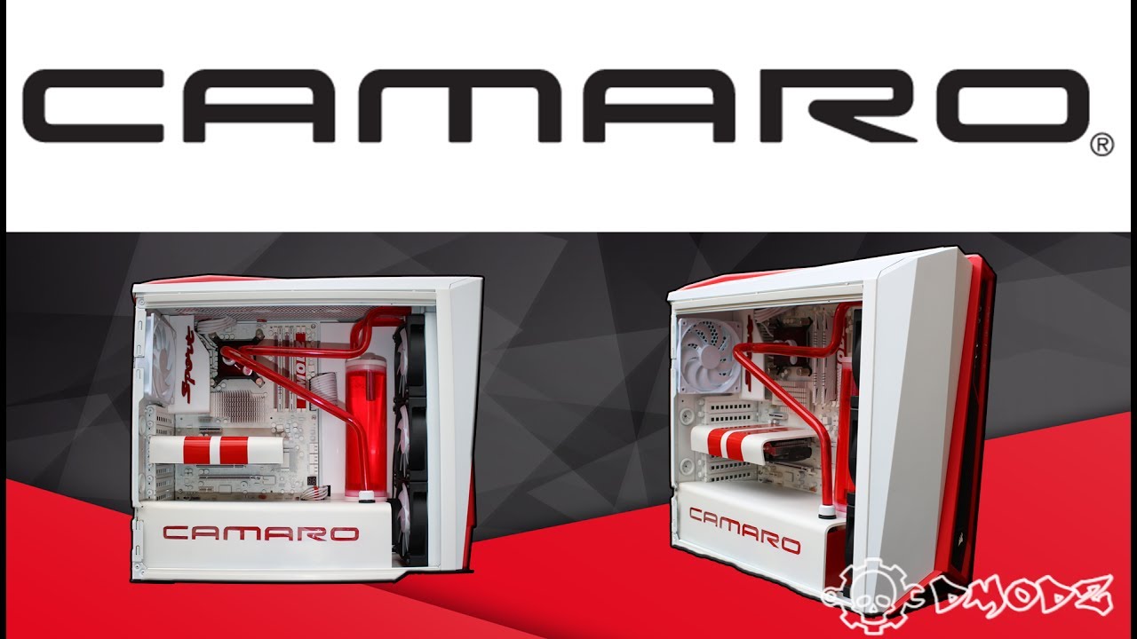 The Camaro Corsair Spec Alpha PC Casemod - Painted Motherboard