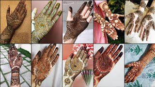 50+ front hand mehndi designs for bride 2021