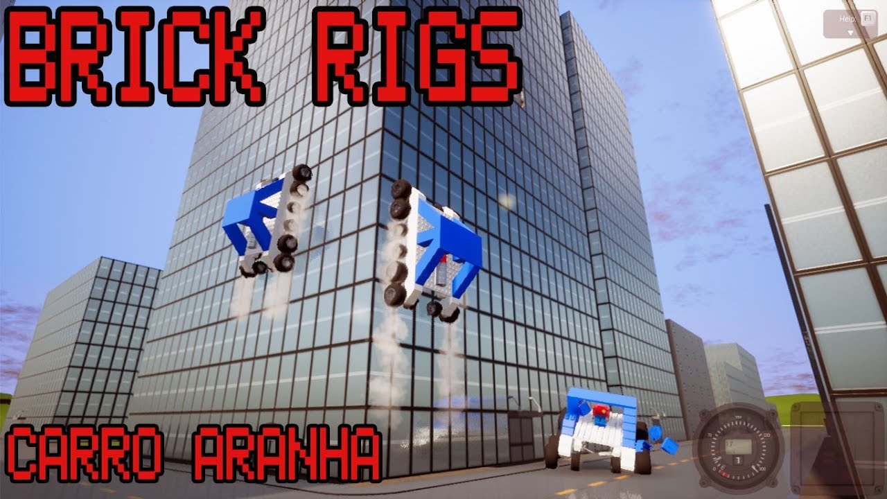 O CARRO QUE SOBE MONTANHAS E PRÉDIOS É O CARRO DA NASA - BRICK RIGS ...