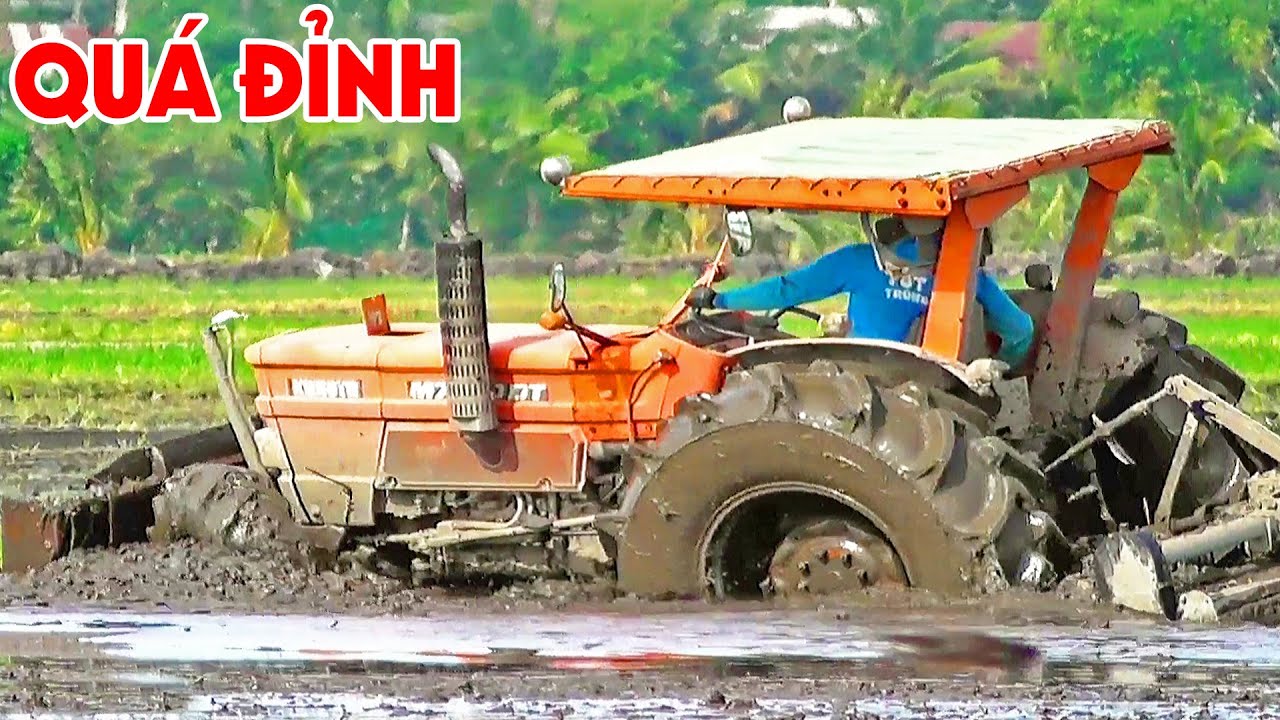 Старые тракторы такие же мощные, как новые тракторы