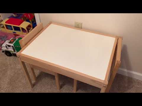 Video: Meja Kanak-kanak Ikea (25 Foto): Meja Plastik Dengan Kerusi Untuk Anak, Pelbagai Perabot Kanak-kanak Dan Ulasan Produk