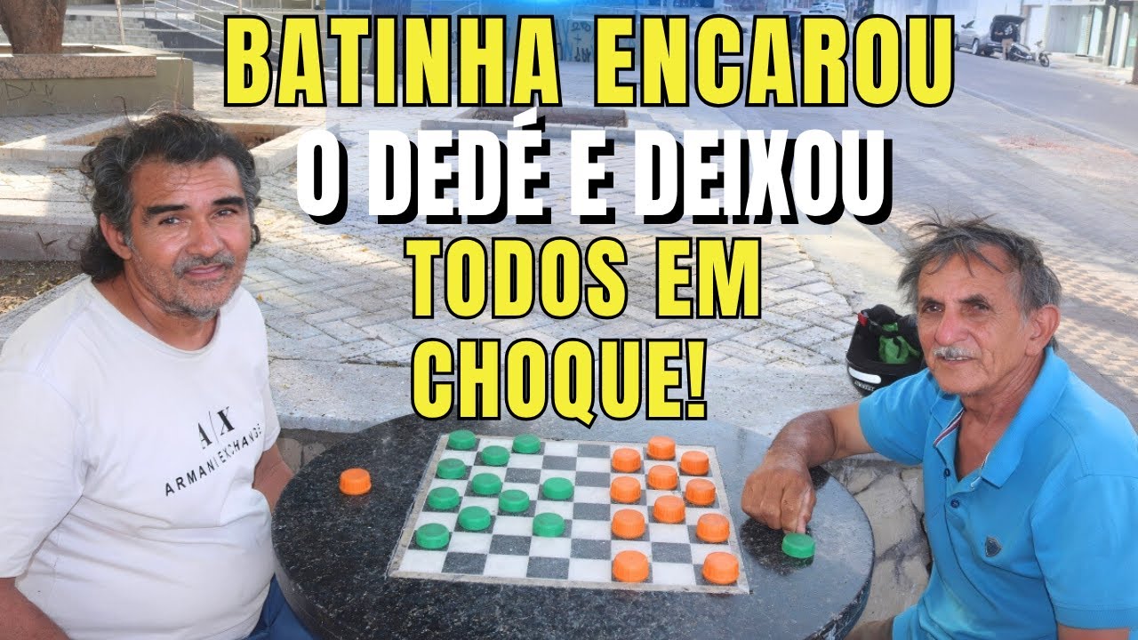 Batinha x Dedé: prêmio em jogo e tensão até o último lance.