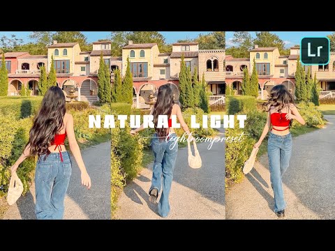 สอนแต่งรูปคุมโทน ig  Lightroom CC • Tutorial Lightroom | Natural Light Tone • Free DNG | Pastelskies