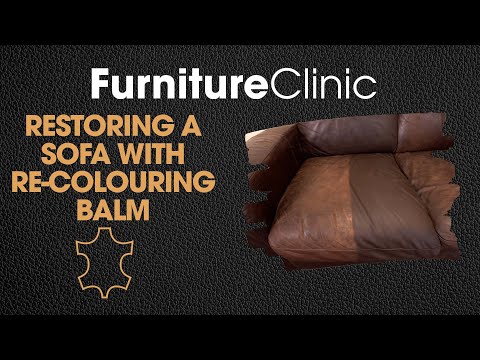 How to Restore A Sofa With Re-Colouring Balm 