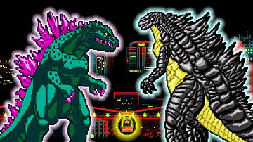 GODZILLA 2014 vs GODZILLA 2000