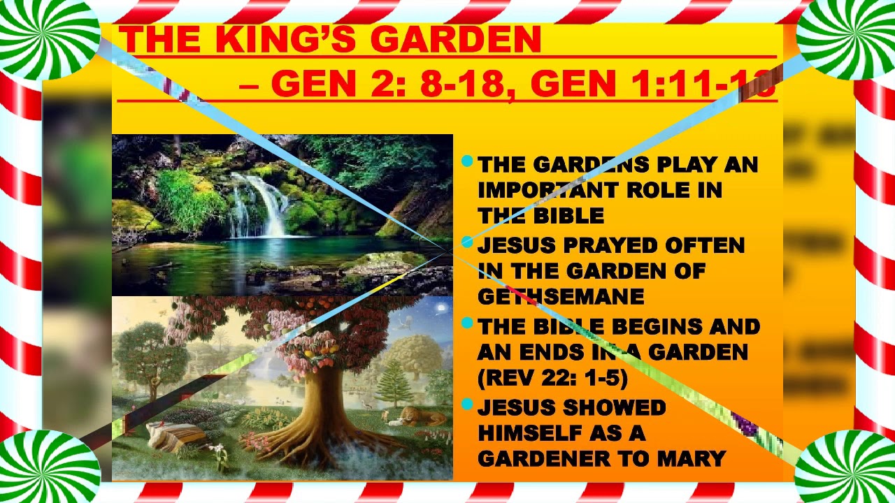 The King's Garden (sermon ppt) - YouTube