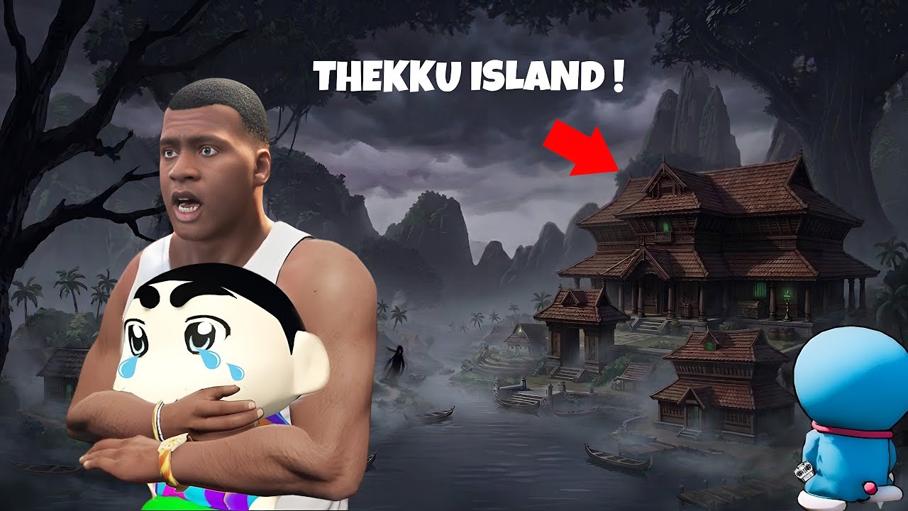 Franklin & Shinchan Found a Secret Thekku Island in GTA 5! 🏝️