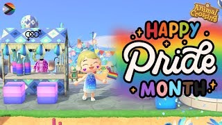 HAPPY PRIDE MONTH | Speed Build Collab | ACNH