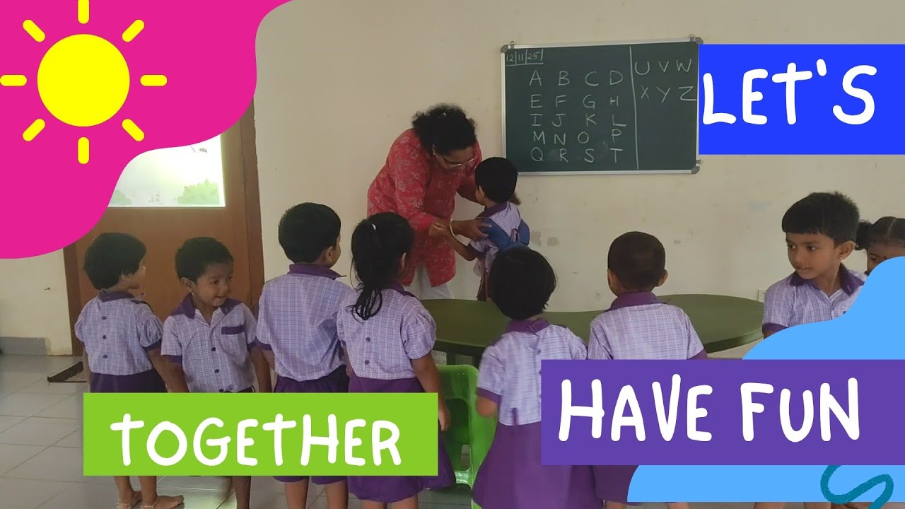 Teacher’s Gentle Touch 💫 Calming a Crying Child During Rhymes Time