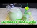 Limonada 🍋 brasileña fácil y rápida/ refrescante y cremosita 😋