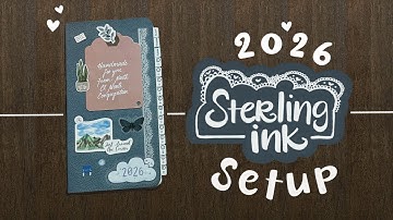 2026 Sterling Ink Setup | Reading Journal