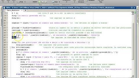 Matlab - Matriz aleatoria y cambio de datos en ubicaciones (if-else)