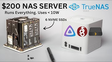 This Tiny 10W Server Has 6 SSD Slots – Perfect for a Home NAS! Beelink ME Mini