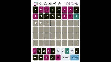 Nerdle Game 292 Solution - 7th November 2022