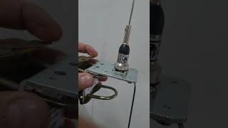 ANTENA DIPOLO DUAL BAND VHF UHF AVIAÇÂO AÇO INOX  SUPORTA 150W   100% Nacional ! SIGA NOSSOS CANAIS!