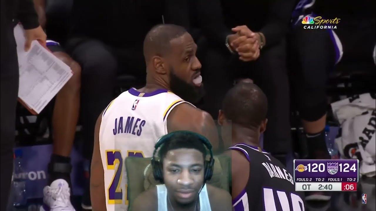 Lakers vs Kings Highlights Reaction YouTube