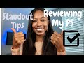 Make Your Personal Statement Standout | Tips & Reviewing My Personal Statement!