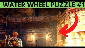 Find a path to the surface WATER WHEEL PUZZLE Forging Destiny - God of War Ragnarok