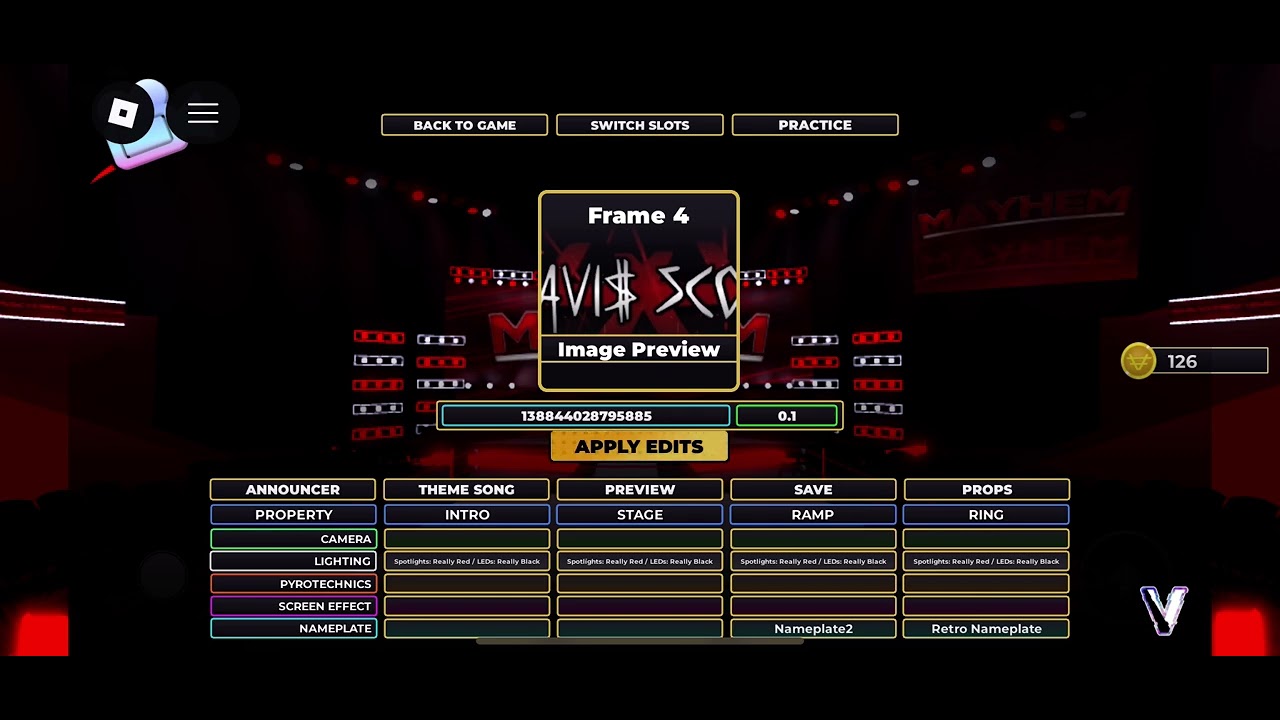 Travis Scott Roblox Entrance Custom 6 Frame Tron ID Code YouTube 