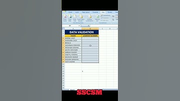 Data Validation in excel #exceltips #excel #shorts  #excelformula #exceltutorial